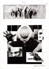 CORRADO ROI - Tavola originale Apocalisse p.69