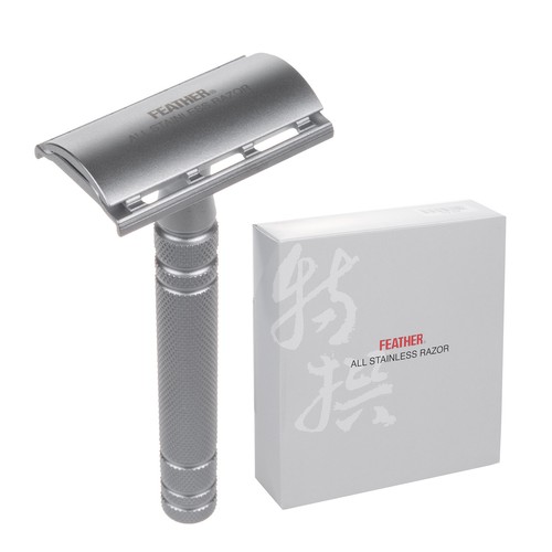 Rasoiere feather all stainless - all,