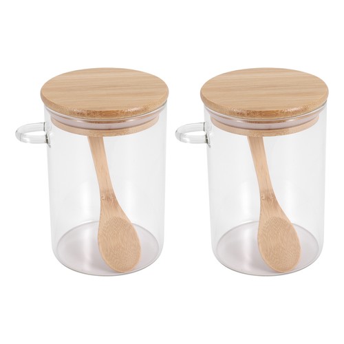 2pcs with bamboo - 2pcs,