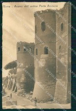 Roma Città Avanzi Antica Porta Asinaria cartolina MX2747