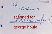 ALBERTO SORDI - FIRMATO -