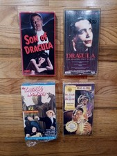 VINTAGE HORROR MOVIE VHS LOT