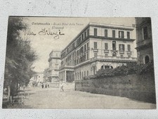 Cartolina Civitavecchia (Traiano) Grand Hotel Delle Terme F.P. Viaggiata 1920