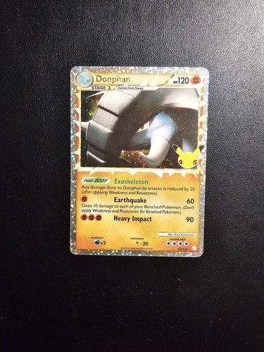 Pokémon donphan holo 107 123 - pokémon,