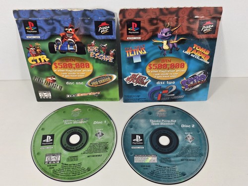 Pizza hut ps1 demo disc - ps1,