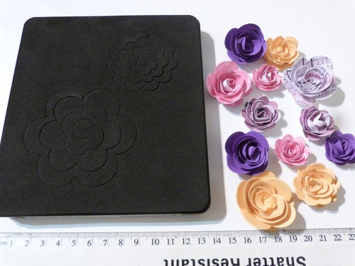 Fiori rosa sizzix bigz - di,