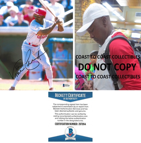 Baseball firmato vince coleman - baseball,