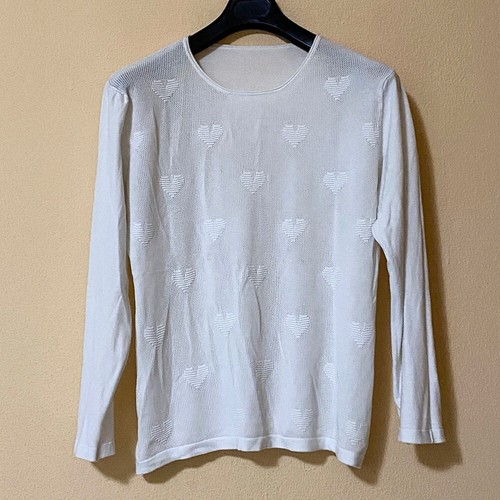 Maglia top manica lunga - manica, motivo
