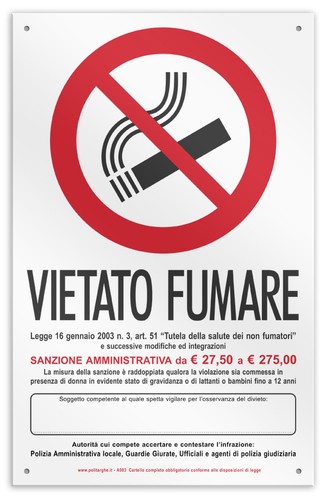 Cartello vinile con fori - vinile,