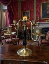 Antico candelabro art decò - candelabro,