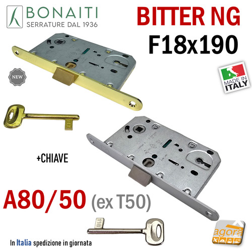Serratura porta bonaiti - porta, bitter