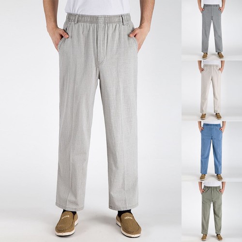 Pantalone uomo lino