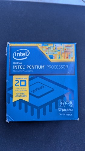 Intel pentium g3258 boxed - pentium,