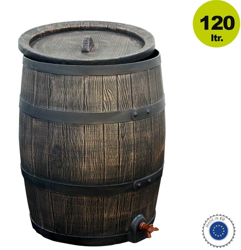Bidone pioggia effetto - bidone, legno