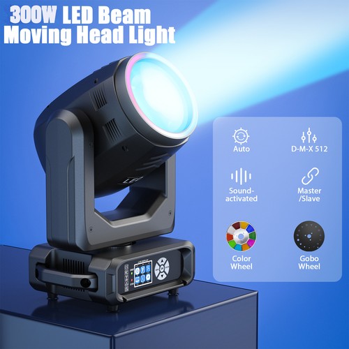 300w led rotazione 18prisma - led,
