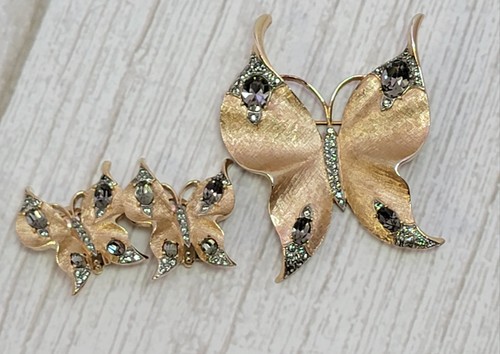 Set spilla orecchini vintage - set,