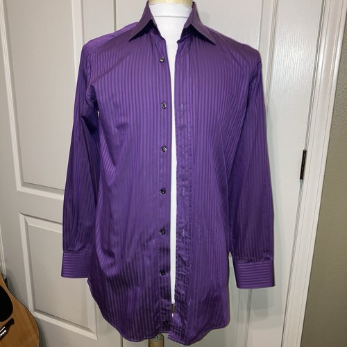 Etro shirt purple striped - striped, made