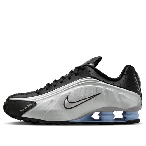 Nike shox metallic silver - shox, r4