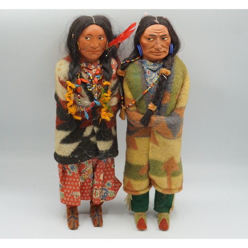 Coppia bambole indiane - , skookum