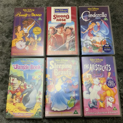Vhs video cassette tapes - video,