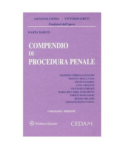 Compendio procedura penale - compendio, di