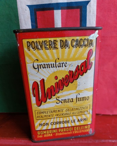 Antica scatola latta - di,