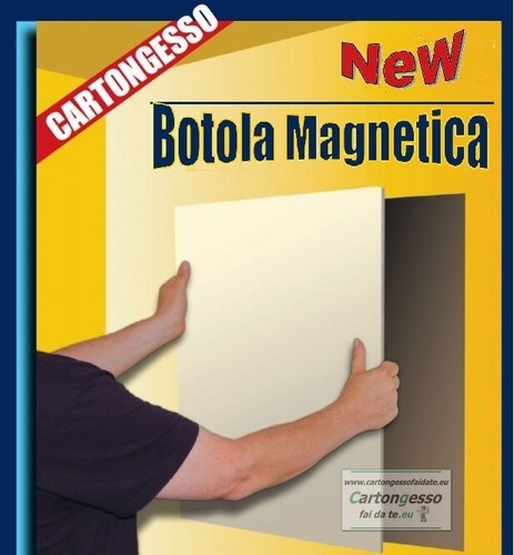 Botola magnetica lamiera - in,