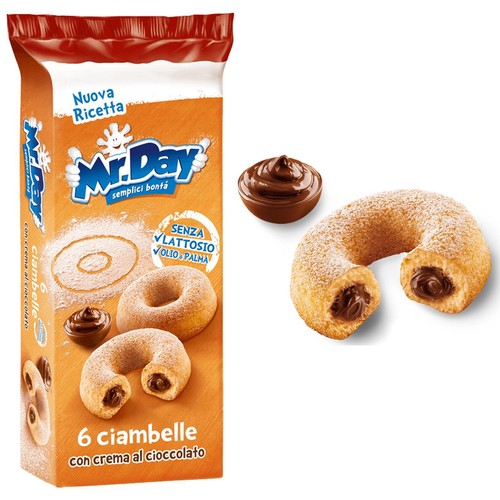 Ciambelle day con crema al - day,