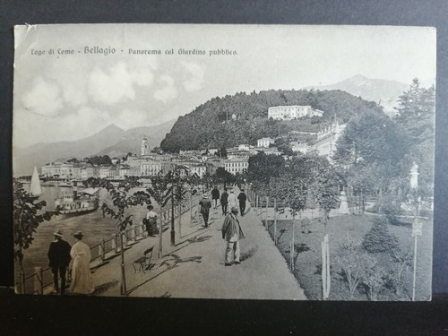 Cartolina lago como - di,