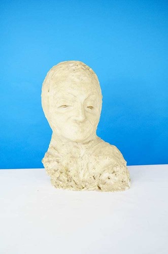 Scultura mezzobusto donna - scultura,