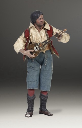 Presepe napoletano suonatore - napoletano,