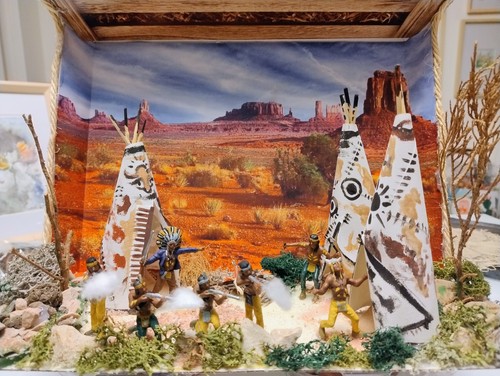 Diorama far west campo - west,