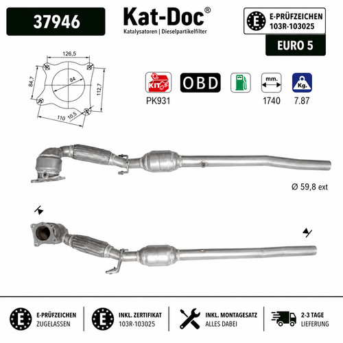 Catalizzatore audi a3 - ✅,