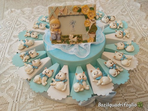 Torta bomboniera battesimo - torta,