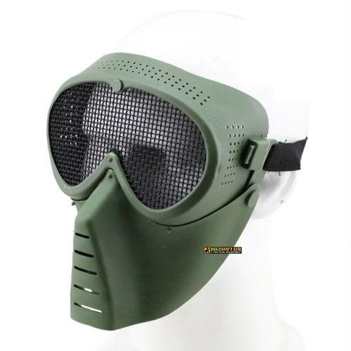 Sansei verde maschera rete - a,