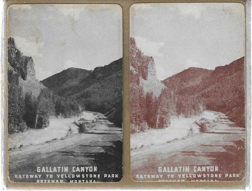 Carte gioco gallatin canyon - carte, da