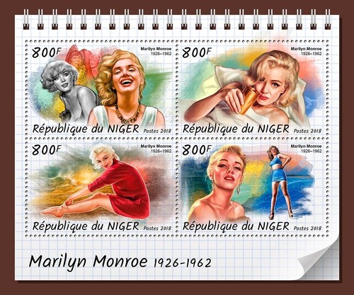 Francobolli marilyn monroe mnh - francobolli,