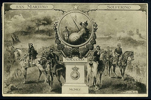 Cartolina viaggiata delle - cartolina,