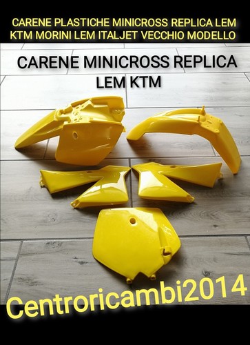 Carene plastiche minicross - plastiche,