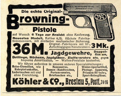 Vera pistola browning - la,