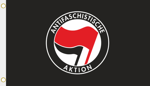 Bandiera antifa - bandiera,