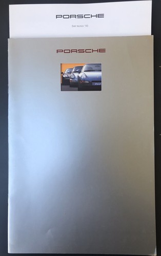 Porsche brochure - porsche,