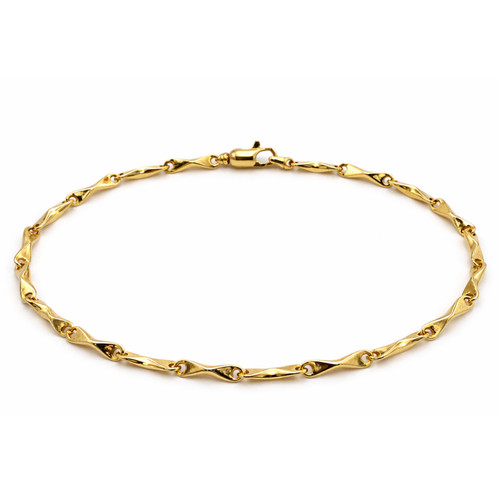 Bracciale argento 925 oro - argento,