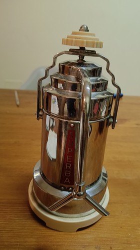 Antica caffettiera elettrica - caffettiera,