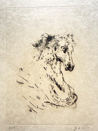 Giorgio chirico testa - de,