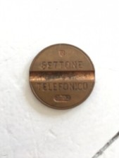 Gettone telefonico marchio esm - telefonico,