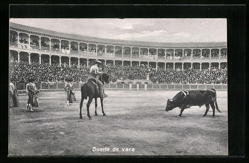Cartolina suerte vara - cartolina, de
