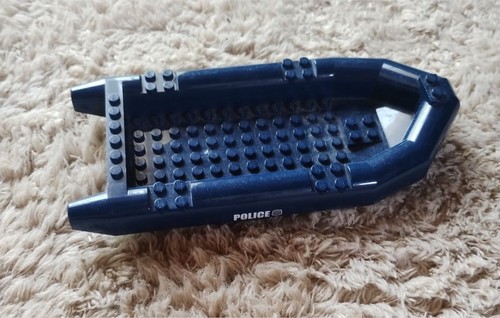 Lego bateau zodiac raft police - lego,