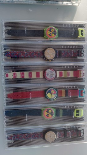 Rare swatch chrono collection - ,