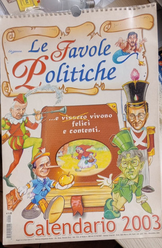 Calendario favole politiche - le,